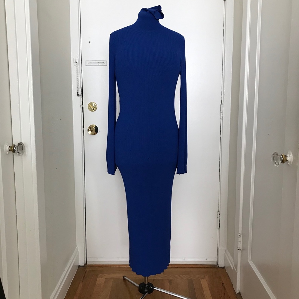Cobalt Knit Dress